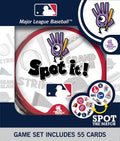 MasterPieces MLB Spot It game collector tin with 55 cards