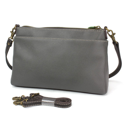 Chala Daisy Deluxe Crossbody Bag - back view with detachable straps